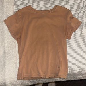 SKIMS pointelle logo tee